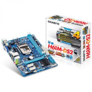 Gigabyte GA-H61M-DS2 DDR3 3rd Gen.LGA1155 Socket Mainboard